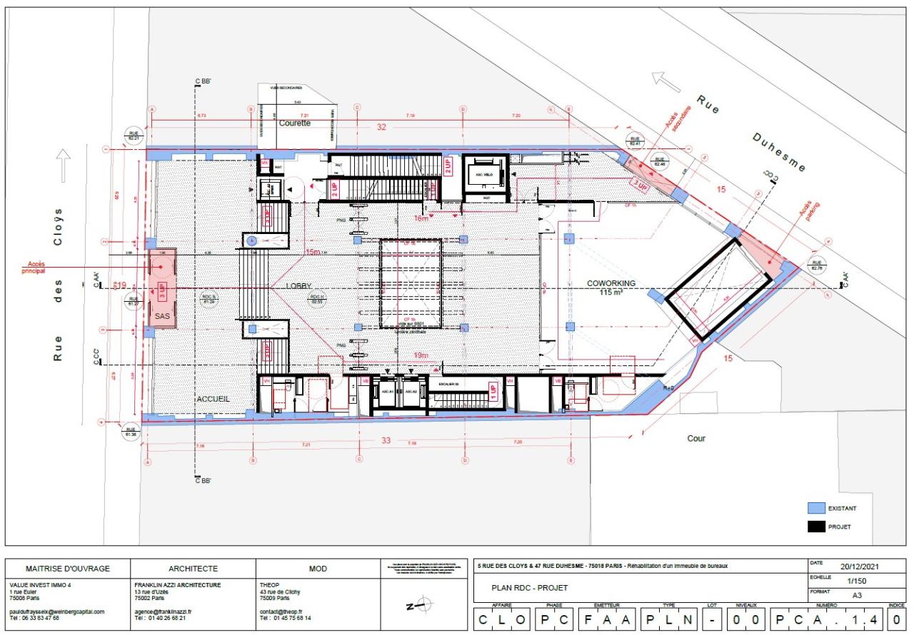 Bureau Paris 3710m² Location bureau Paris OLBUR2107091 54